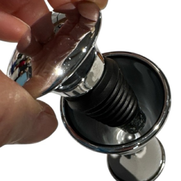 MCM Vintage Bar Accessory Set on Stand with Drink Recipe Cards - Picture 12 of 16